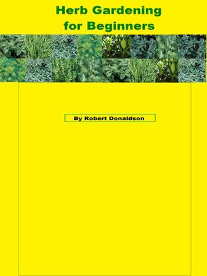 cover image of Herb Gardening for Beginners